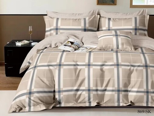 КПБ 2сп сатин в коробке (нав 70*70) Satin de Luxe SK Клео <869-SK>