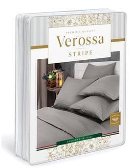 КПБ  страйп-сатин (нав 50*70) Verossa Stripe <70274 Dark green>